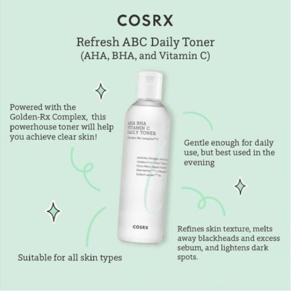 AHA BHA Vitamin C Daily Toner